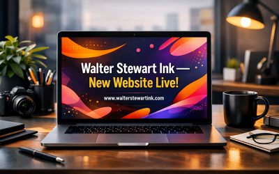 Walter Stewart Ink Launches New Website & Is Now Accepting New Clients!