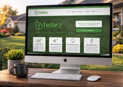How a Professional Website Helped Tellez Lawn Care Turn Local Searches into New Customers
